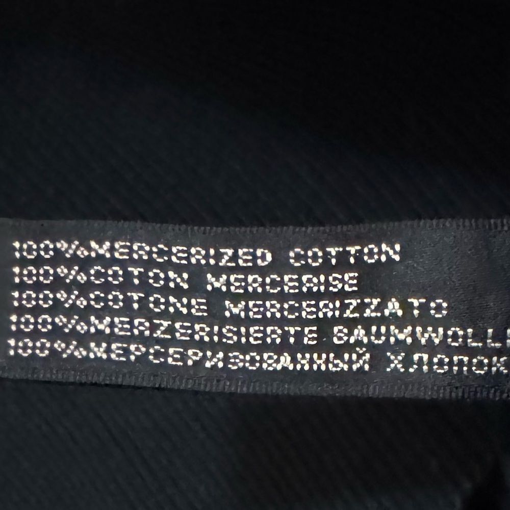 Ralph Lauren Black V-Neck Sweater – 100% Mercerized Cotton, Size M black label - Picture 3 of 4